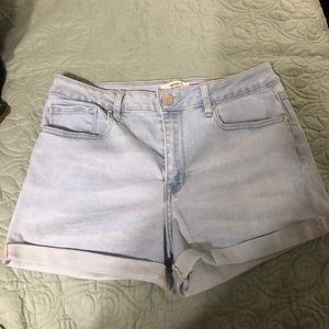 Light blue Jean shorts